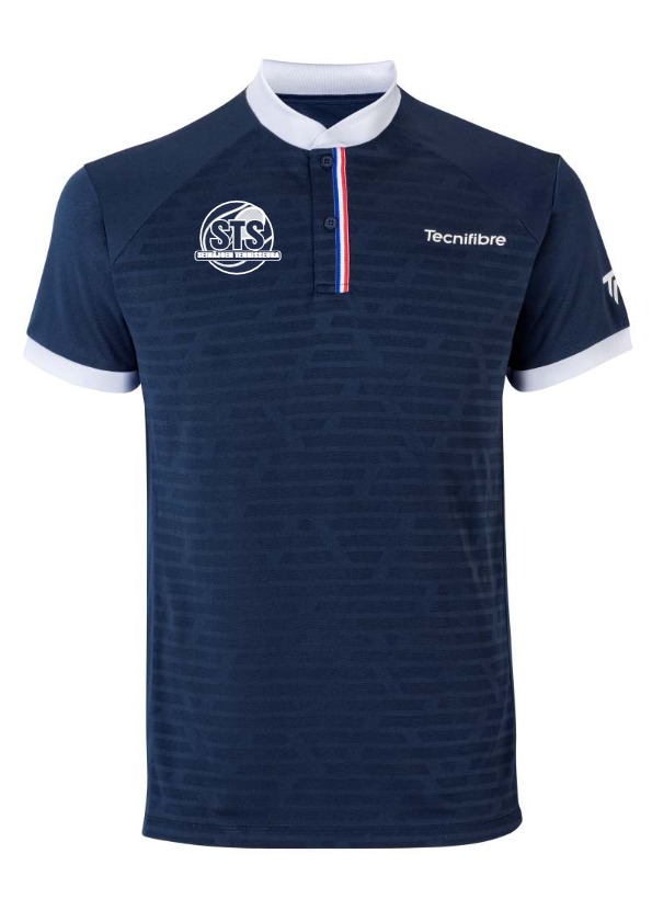 Tecnifibre F3 Polo Sininen STS:n logolla